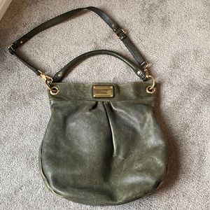 Marc Jacobs Green Leather Cross body or shoulder purse